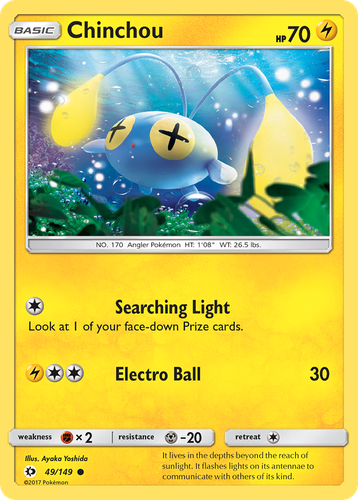 Chinchou 49, Sun & Moon