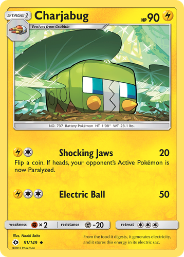 Charjabug 51, Sun & Moon