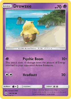 Drowzee 59, Sun & Moon