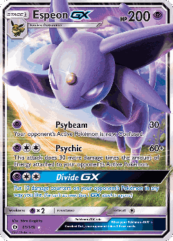 Espeon-GX 61, Sun & Moon