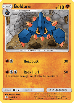 Boldore 70, Sun & Moon