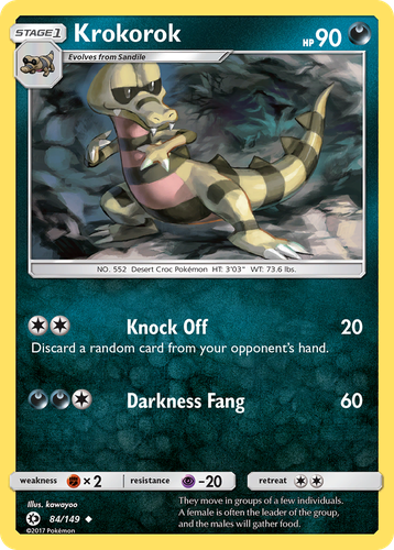 Krokorok 84, Sun & Moon