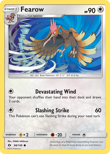Fearow 98, Sun & Moon