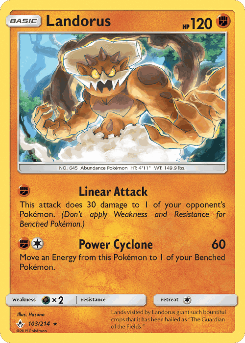 Landorus 103, Unbroken Bonds
