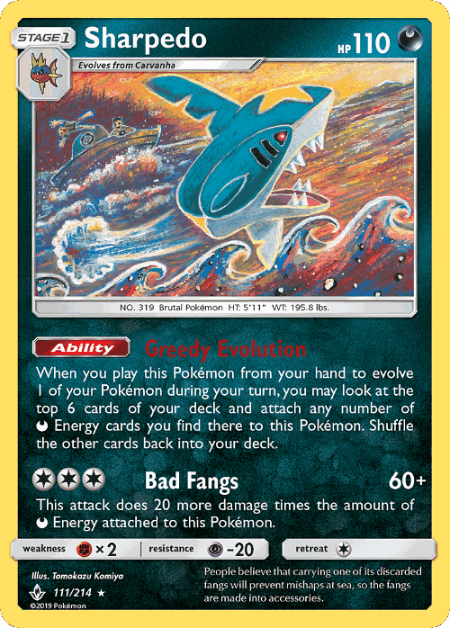 Sharpedo 111, Unbroken Bonds