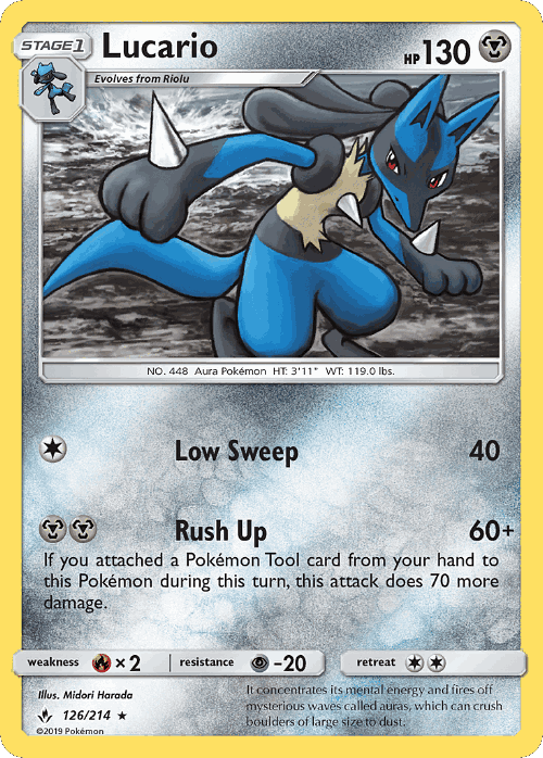 Lucario 126, Unbroken Bonds