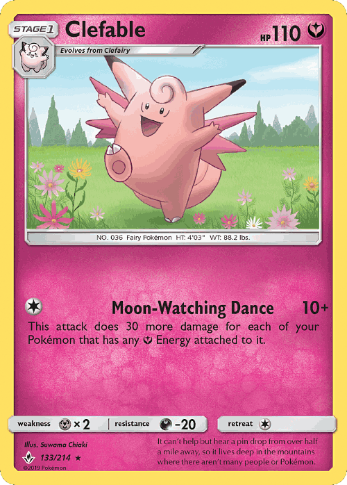 Clefable 133, Unbroken Bonds