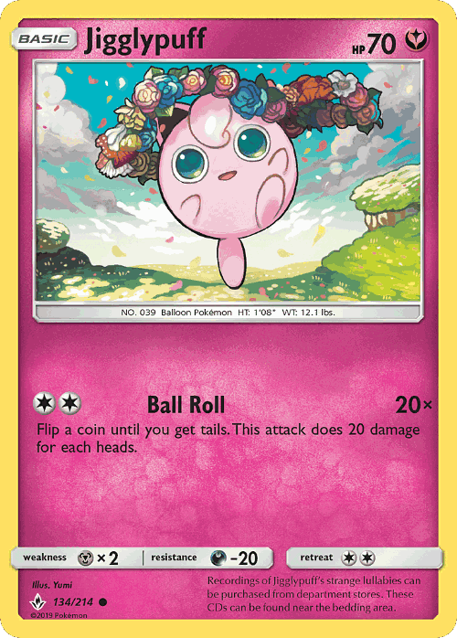 Jigglypuff 134, Unbroken Bonds