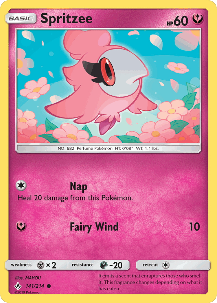 Spritzee #141 from Unbroken Bonds - Common - Illustrated by MAHOU