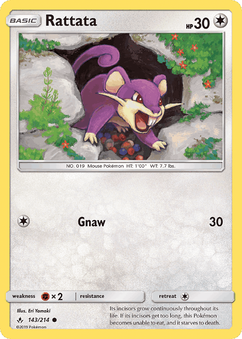 Rattata 143, Unbroken Bonds