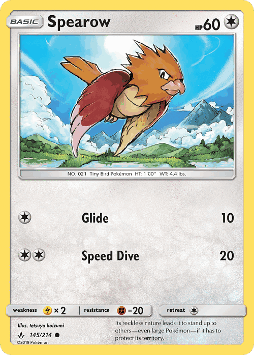 Spearow 145, Unbroken Bonds