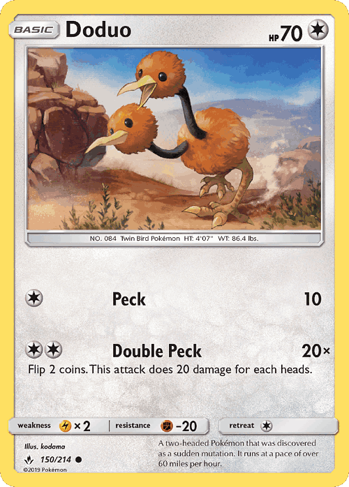 Doduo 150, Unbroken Bonds