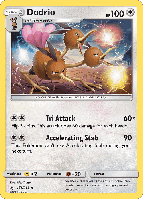 Dodrio 151, Unbroken Bonds