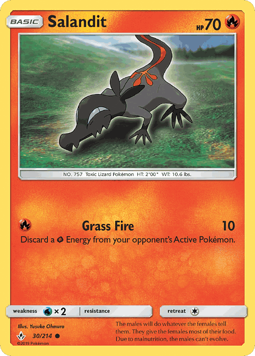 Salandit #30 from Unbroken Bonds - Common - Illustrated by Yusuke Ohmura