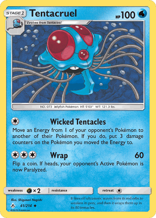 Tentacruel 41, Unbroken Bonds