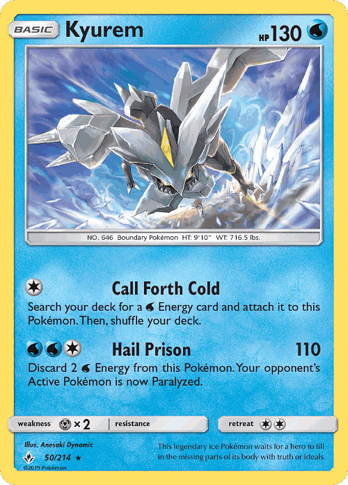 Kyurem 50, Unbroken Bonds