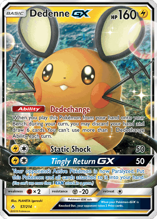Dedenne-GX 57, Unbroken Bonds