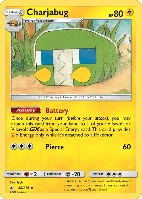 Charjabug 58, Unbroken Bonds