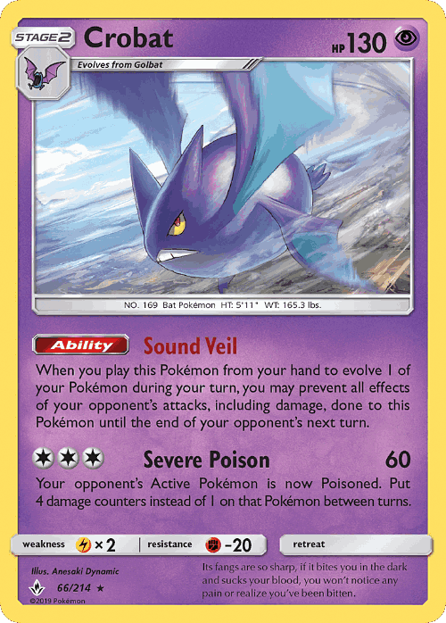 Crobat 66, Unbroken Bonds