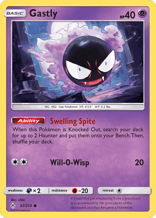 Gastly 67, Unbroken Bonds
