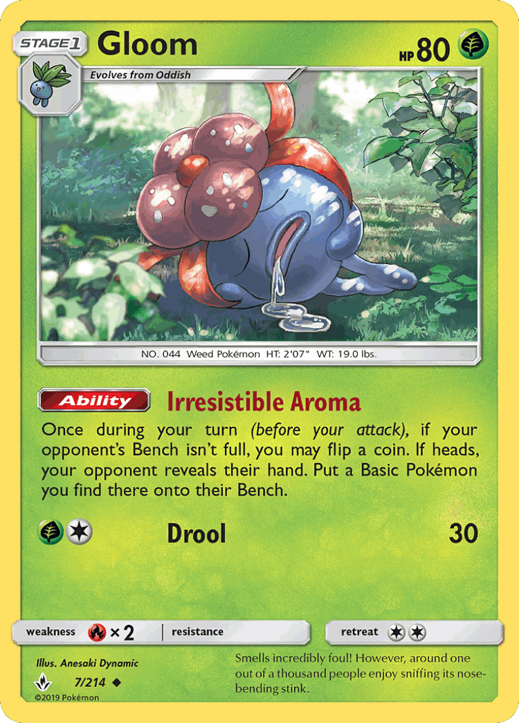 Gloom #7 from Unbroken Bonds - Uncommon - Illustrated by Anesaki Dynamic