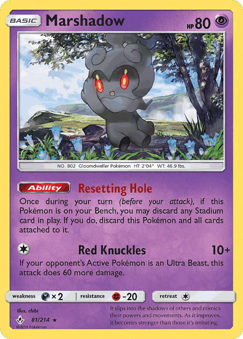 Marshadow 81, Unbroken Bonds