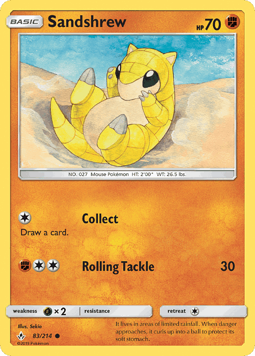 Sandshrew 83, Unbroken Bonds