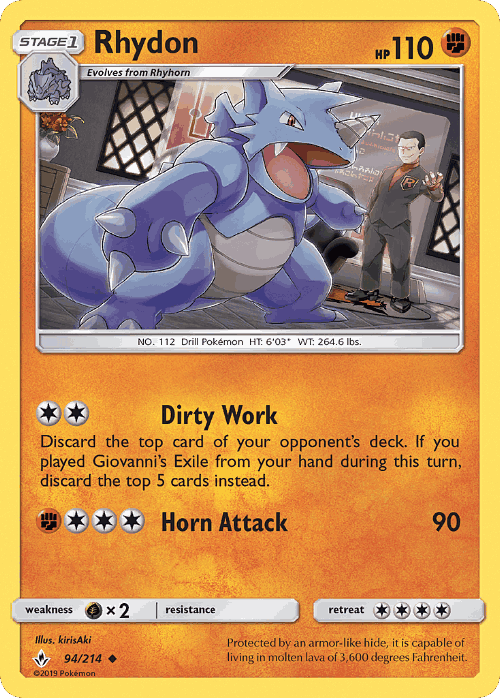 Rhydon 94, Unbroken Bonds