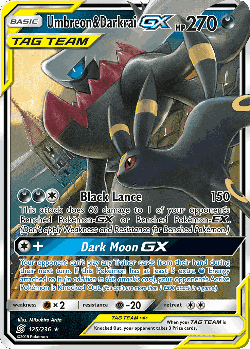 Umbreon & Darkrai-GX 125, Unified Minds