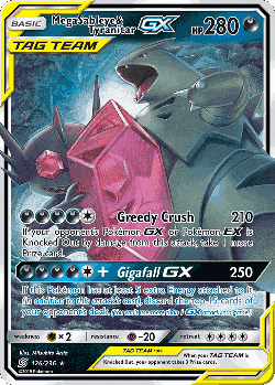 Mega Sableye & Tyranitar-GX 126, Unified Minds