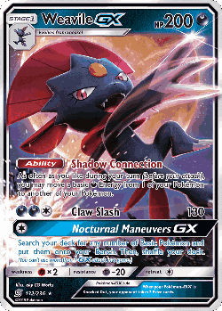 Weavile-GX 132, Unified Minds