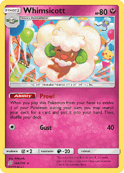 Whimsicott 144, Unified Minds
