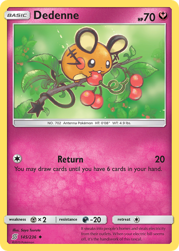 Dedenne 145, Unified Minds