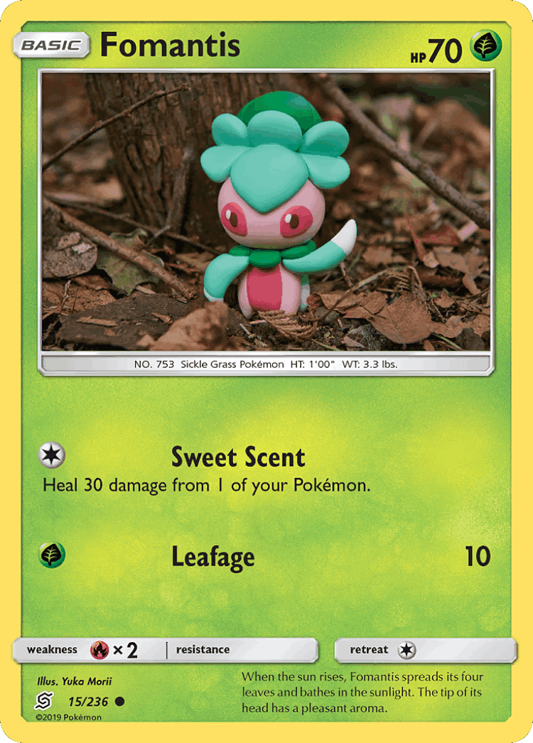 Fomantis #15 from Unified Minds - Common - Illustrated by Yuka Morii