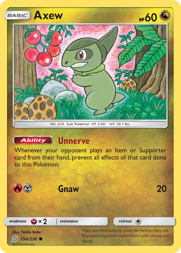 Axew 154, Unified Minds