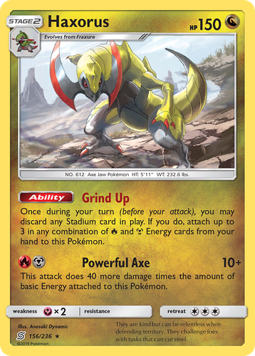 Haxorus 156, Unified Minds