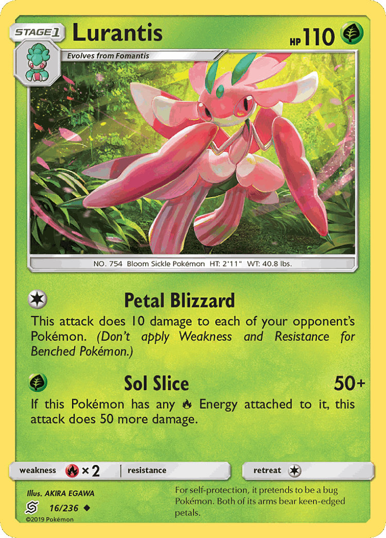 Lurantis #16 from Unified Minds - Uncommon - Illustrated by AKIRA EGAWA