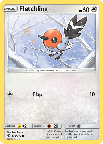 Fletchling #179 from Unified Minds - Common - Illustrated by Saya Tsuruta