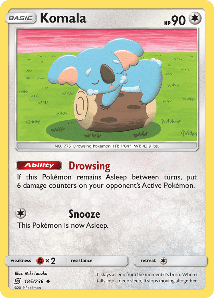 Komala #185 from Unified Minds - Uncommon - Illustrated by Miki Tanaka