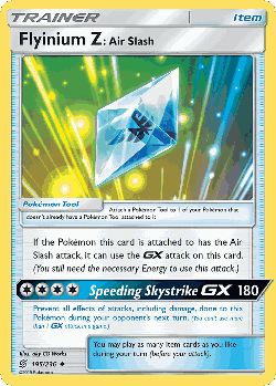 Flyinium Z: Air Slash 195, Unified Minds