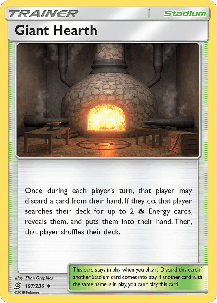 Giant Hearth #197 from Unified Minds - Uncommon - Illustrated by 5ban Graphics