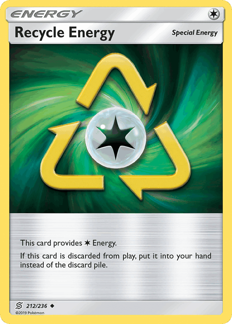 Recycle Energy #212 from Unified Minds - Uncommon