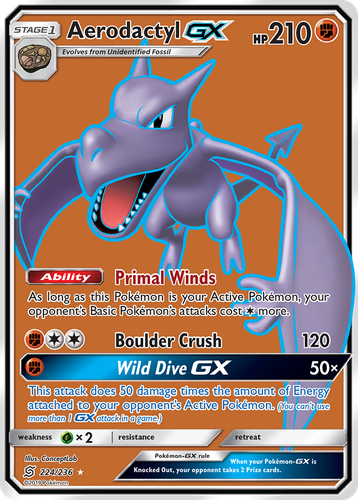 Aerodactyl-GX 224, Unified Minds
