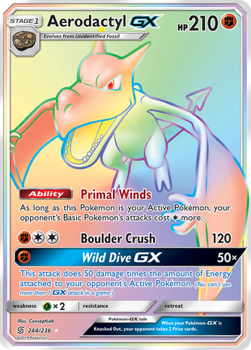 Aerodactyl-GX 244, Unified Minds