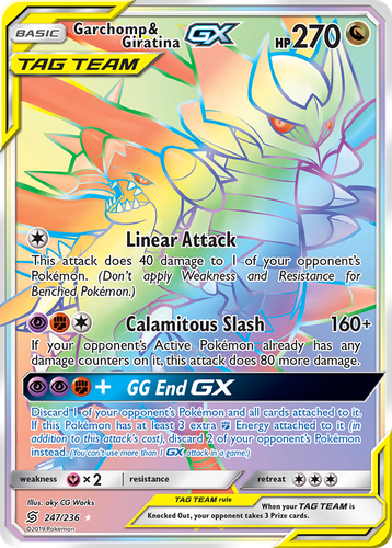 Garchomp & Giratina-GX 247, Unified Minds
