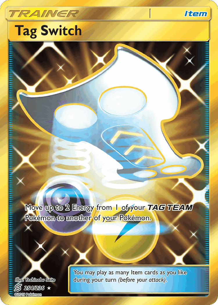 Tag Switch #254 from Unified Minds - Rare Secret - Illustrated by Yoshinobu Saito