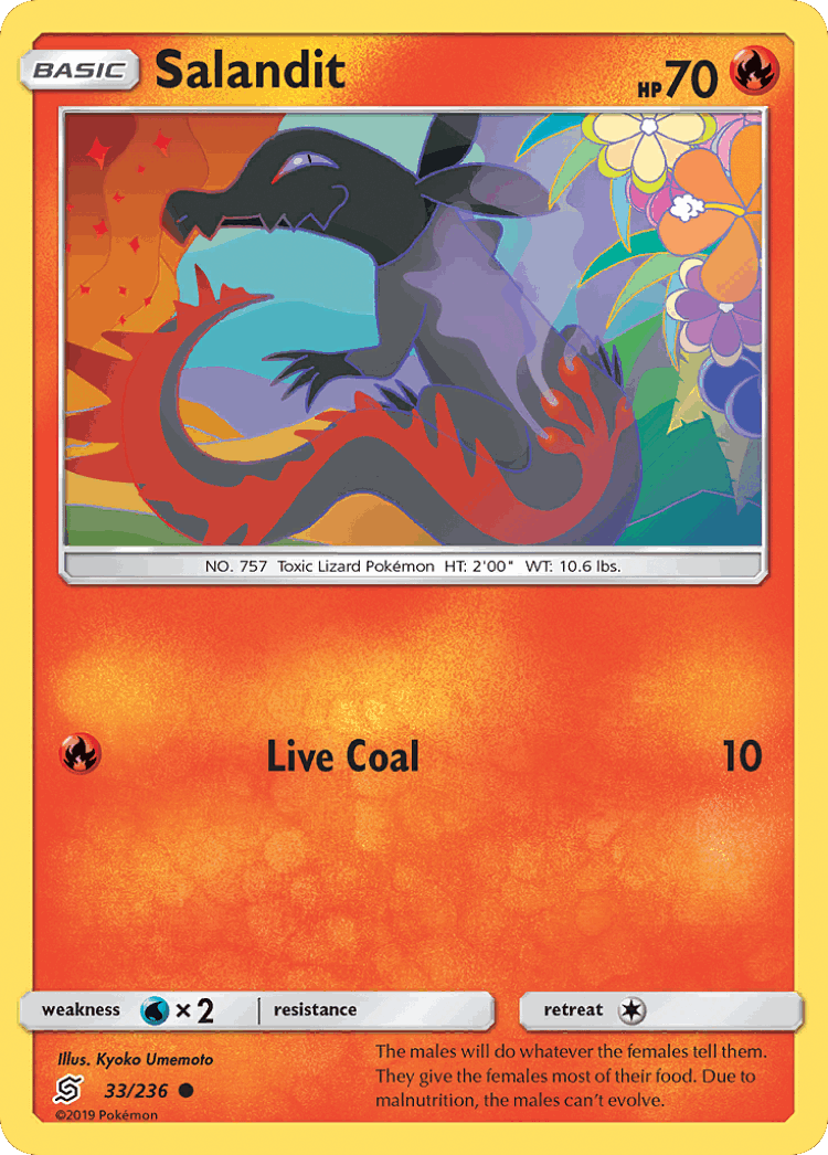 Salandit #33 from Unified Minds - Common - Illustrated by Kyoko Umemoto
