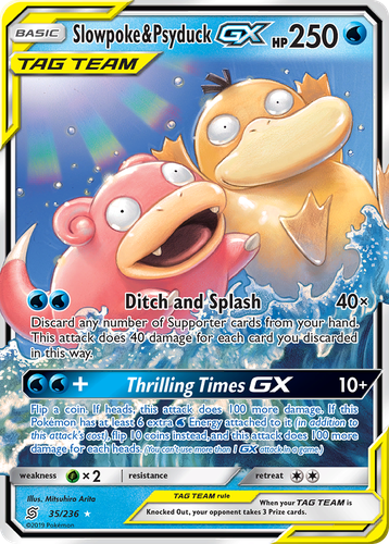 Slowpoke & Psyduck-GX 35, Unified Minds