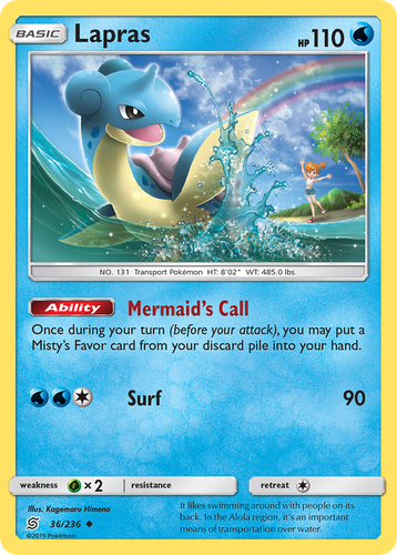 Lapras 36, Unified Minds