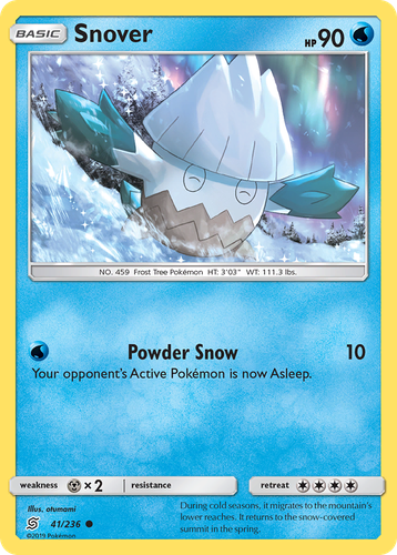 Snover #41 from Unified Minds - Common - Illustrated by otumami